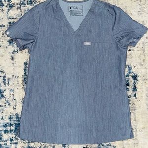 Figs scrub set graphite